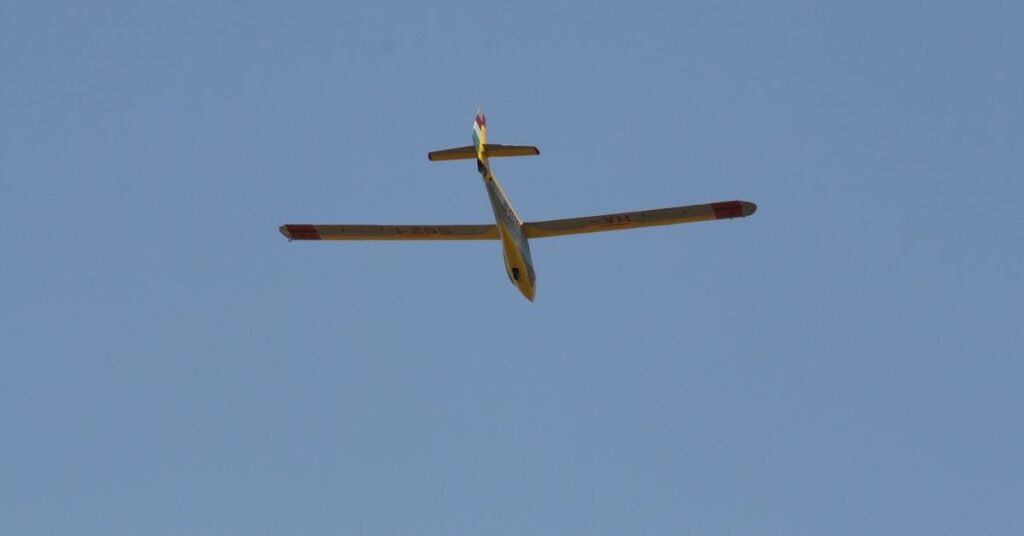 glider from weird angle