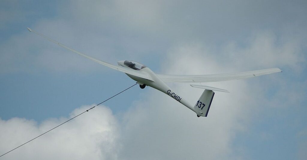 glider winch tow